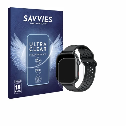Front side of a product packaging with the brand logo Savvies. Next to it is the device Jugeman P131 2.06" shown with the corr