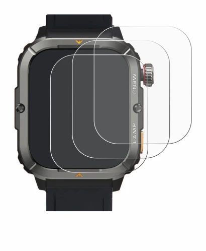 Image of the device AGM Legion 3 with a wide variety of screen protectors.