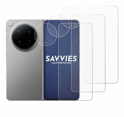 Image of the device Oppo Find N6 (Front+Camera) with a wide variety of screen protectors.