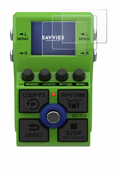 Image of the device Zoom MS-90LP Plus with a wide variety of screen protectors.
