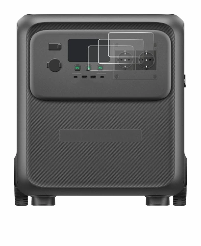 Image of the device Bluetti Elite 400 with a wide variety of screen protectors.