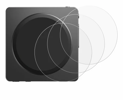 Image of the device FiiO SnowSky Disc with a wide variety of screen protectors.