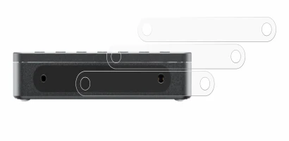 Image of the device FiiO DM13 BT with a wide variety of screen protectors.