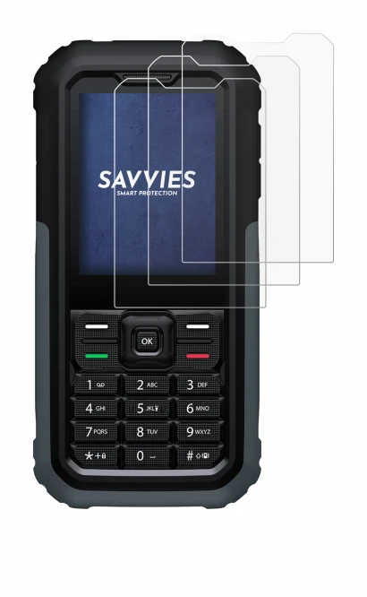 Image of the device TCL OneTouch 5044 with a wide variety of screen protectors.