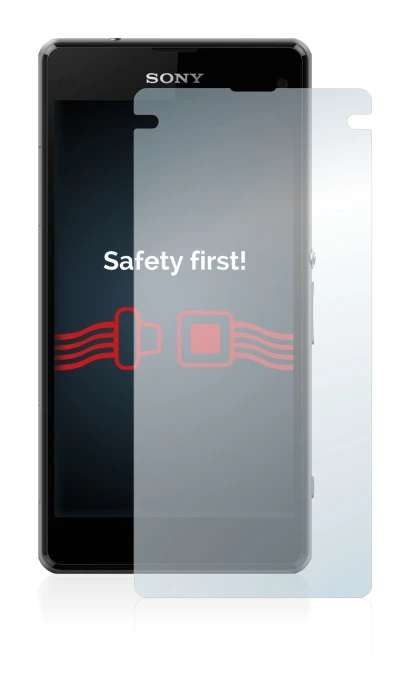 Image of the device Sony Xperia Z1 Compact D5503 with a wide variety of screen protectors.