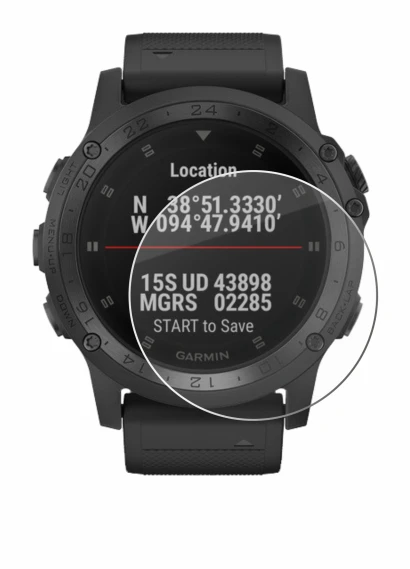 Image of the device Garmin Tactix Charlie with a wide variety of screen protectors.