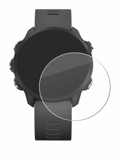 Image of the device Garmin Forerunner 245 Music with a wide variety of screen protectors.