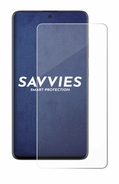Image of the device Samsung Galaxy A51 with a wide variety of screen protectors.