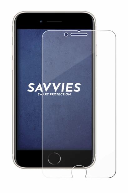 Image of the device Apple iPhone SE 3 2022 with a wide variety of screen protectors.