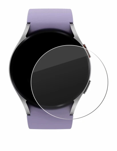 Image of the device Samsung Galaxy Watch 5 (40mm) with a wide variety of screen protectors.