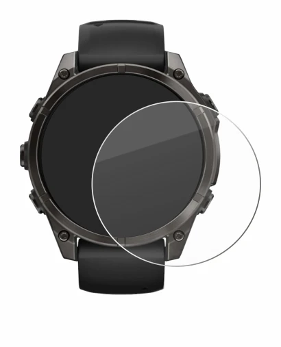 Image of the device Garmin Fenix 8 AMOLED (47 mm) with a wide variety of screen protectors.