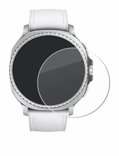 Image of the device Samsung Galaxy Watch 8 Classic (46 mm) with a wide variety of screen protectors.