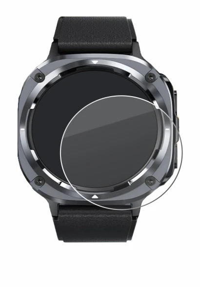 Image of the device TIMU S90+ 1.48" with a wide variety of screen protectors.