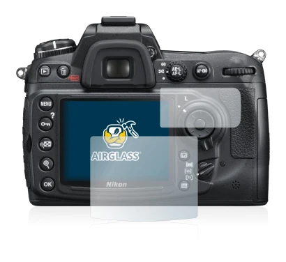 Image of the device Nikon D300S with a wide variety of screen protectors.