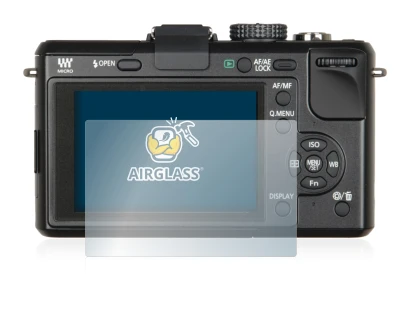 Image of the device Panasonic Lumix DMC-GF1 with a wide variety of screen protectors.
