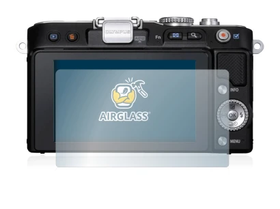Image of the device Olympus PEN E-PL3 with a wide variety of screen protectors.