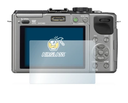 Image of the device Panasonic Lumix DMC-GX1 with a wide variety of screen protectors.