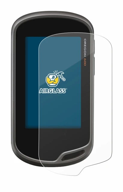 Image of the device Garmin Oregon 600 with a wide variety of screen protectors.