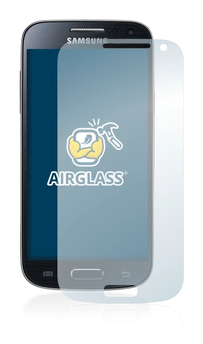 Image of the device Samsung Galaxy S4 Mini LTE (4G) I9195 with a wide variety of screen protectors.