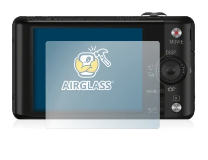 Image of the device Sony Cyber-Shot DSC-WX220 with a wide variety of screen protectors.