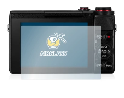 Image of the device Canon PowerShot G7 X G7X with a wide variety of screen protectors.