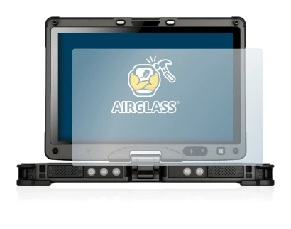 Image of the device Getac V110 with a wide variety of screen protectors.