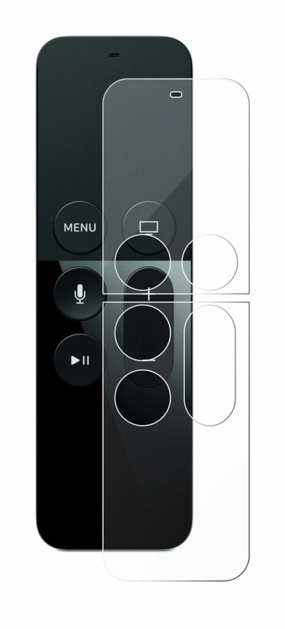 Image of the device Apple Remote Control Apple TV 4 with a wide variety of screen protectors.