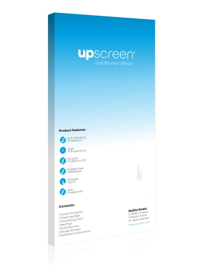 Back side of a product packaging with the brand logo upscreen