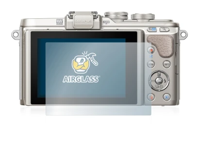Image of the device Olympus PEN E-PL8 with a wide variety of screen protectors.