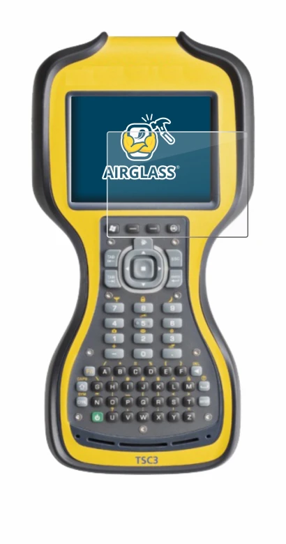 Image of the device Trimble TSC3 with a wide variety of screen protectors.