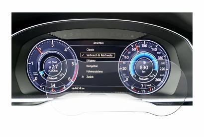 Image of the device Volkswagen Tiguan 2017 Active Info Cockpit 12.3" with a wide variety of screen protectors.