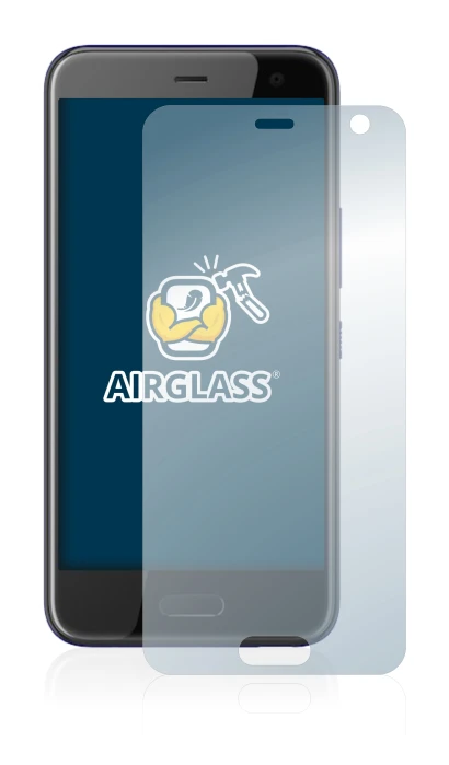 Image of the device HTC U11 Life with a wide variety of screen protectors.