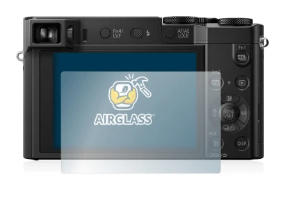 Image of the device Panasonic Lumix DMC-TZ100 with a wide variety of screen protectors.