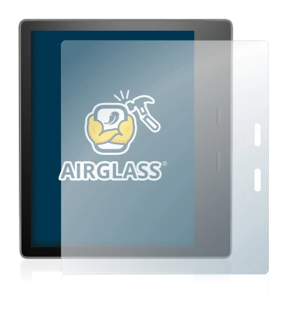 Image of the device Amazon Kindle Oasis 2017 (9th Gen.) with a wide variety of screen protectors.