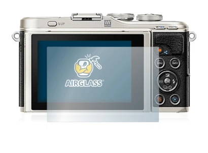 Image of the device Olympus PEN E-PL9 with a wide variety of screen protectors.