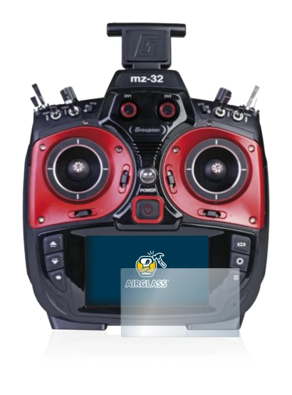 Image of the device Graupner MZ-32 (3.Gen) with a wide variety of screen protectors.