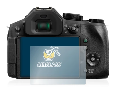 Image of the device Panasonic Lumix DMC-FZ330 with a wide variety of screen protectors.