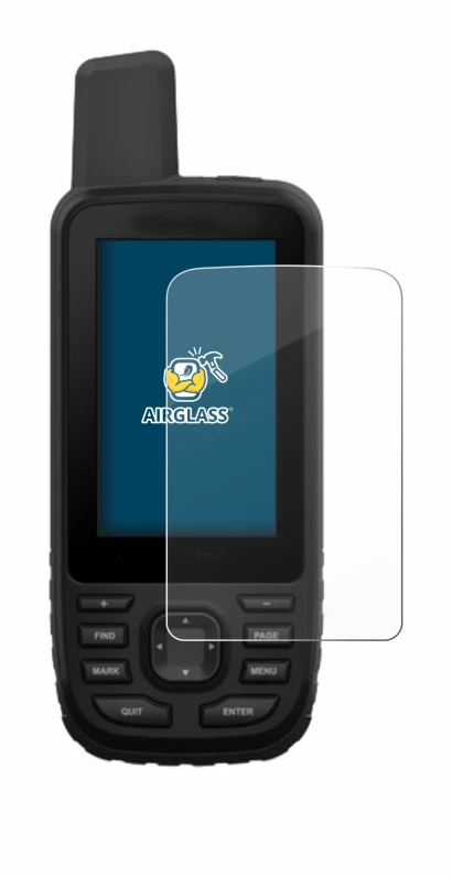 Image of the device Garmin GPSMAP 66st with a wide variety of screen protectors.