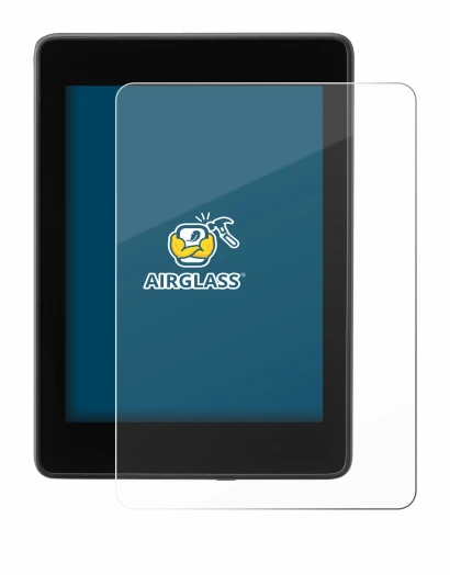 Image of the device Amazon Kindle Paperwhite 2018 (10th Gen.) with a wide variety of screen protectors.