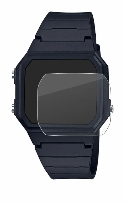 Image of the device Casio Unisex F-91W with a wide variety of screen protectors.