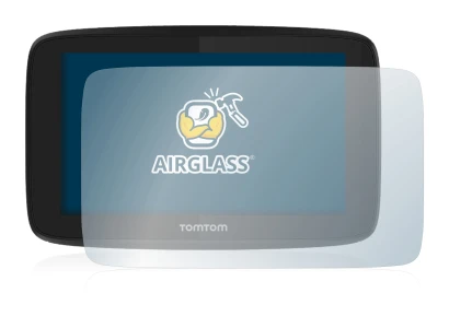 Image of the device TomTom GO Essential (5") with a wide variety of screen protectors.