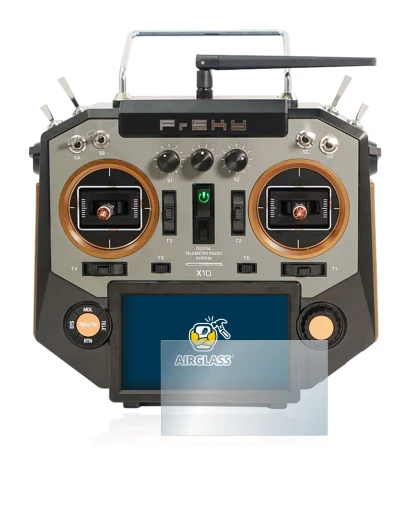 Image of the device FrSky Horus X10 with a wide variety of screen protectors.