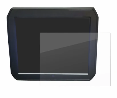 Image of the device Keyence IM-7020 (Display + Touchpad) with a wide variety of screen protectors.