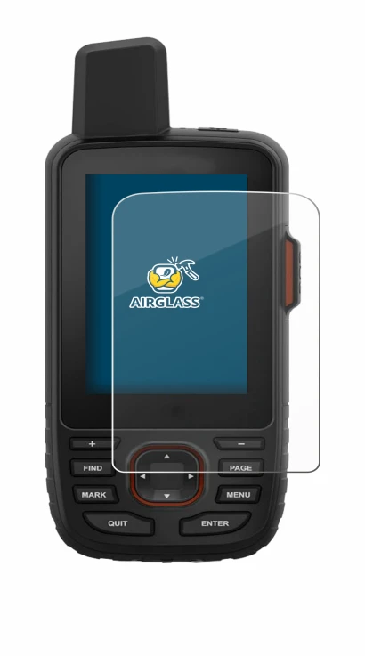 Image of the device Garmin GPSMAP 66i with a wide variety of screen protectors.