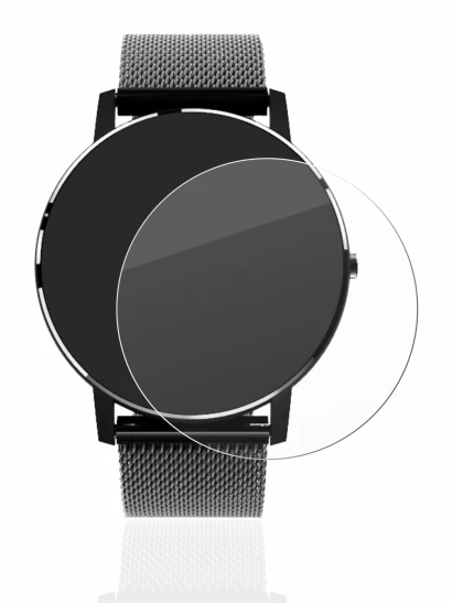 Image of the device Holalei Fitness Tracker 1.3" with a wide variety of screen protectors.