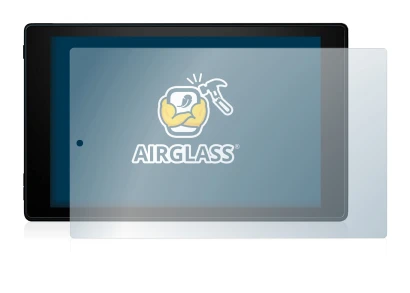 Image of the device Amazon Fire HD 10 2019 (9th Gen.) with a wide variety of screen protectors.