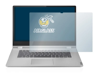 Image of the device Lenovo IdeaPad C340 15" with a wide variety of screen protectors.