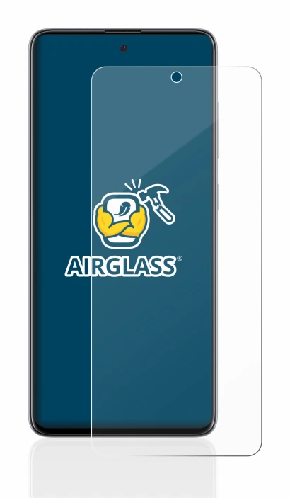 Image of the device Samsung Galaxy A51 with a wide variety of screen protectors.