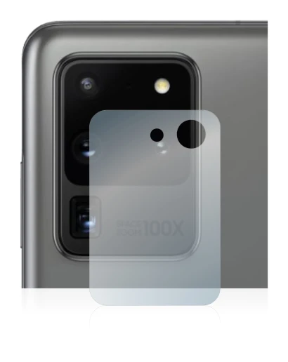 Image of the device Samsung Galaxy S20 Ultra (ONLY Camera Lens) with a wide variety of screen protectors.