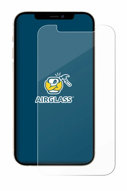 Image of the device Apple iPhone 12 with a wide variety of screen protectors.
